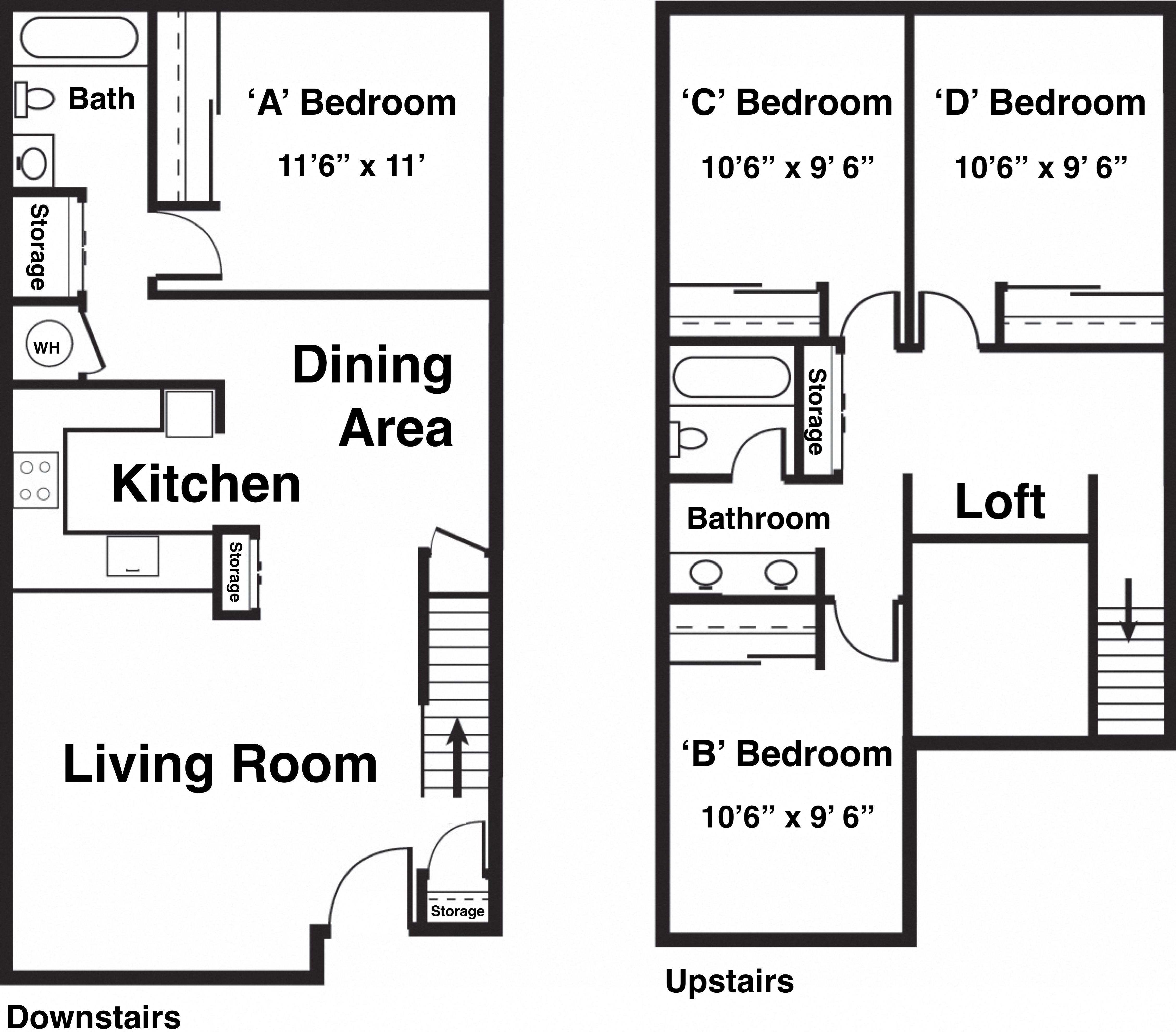 4 Bedroom Individual Lease Program Chaparral